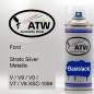 Preview: Ford, Strato Silver Metallic, V / V9 / V0 / V7 / V8 XSC-1056: 400ml Sprühdose, von ATW Autoteile West.